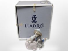A Lladro figure - Who's the Fairest, number 5468, boxed.