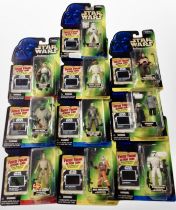 Ten Kenner Star Wars figurines, boxed.