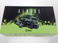 An Eaglemoss Hero Collector Aliens Dropship model, boxed.