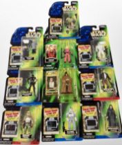 Ten Kenner Star Wars figurines, boxed.