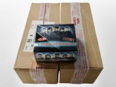 Twelve Torchwood trading card box sets.