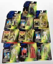 Ten Kenner Star Wars figurines, boxed.