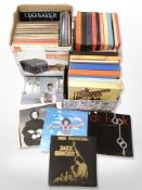 Three boxes of vinyl LP's and box sets, John Denver,
