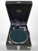 A His Masters Voice table top gramophone