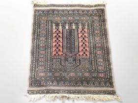 A Lahore Bokhara rug, Pakistan,