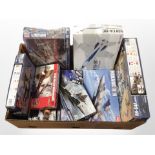 Nine Academy & Air Fix model sets including air craft,