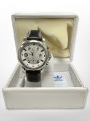 An Adidas Gent's sports watch in box