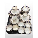 A late Victorian Imari part tea set