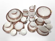 Approximately eighty pieces of Royal Grafton Majestic tea and dinner china