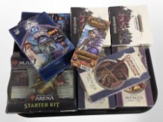 A group of trading cards to include - War Hammer, World of Warcraft, Dungeons & Dragons,