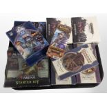 A group of trading cards to include - War Hammer, World of Warcraft, Dungeons & Dragons,