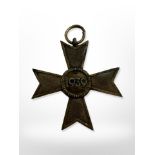 A German 1939 cross medal