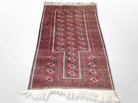 A Bokhara prayer rug, Afghanistan,