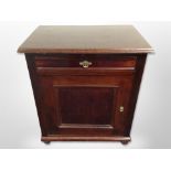 A reproduction mahogany cabinet,