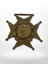 An 1887 Victorian Jubilee medal