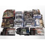 Twelve Hasbo and Kenner Star Wars figures,