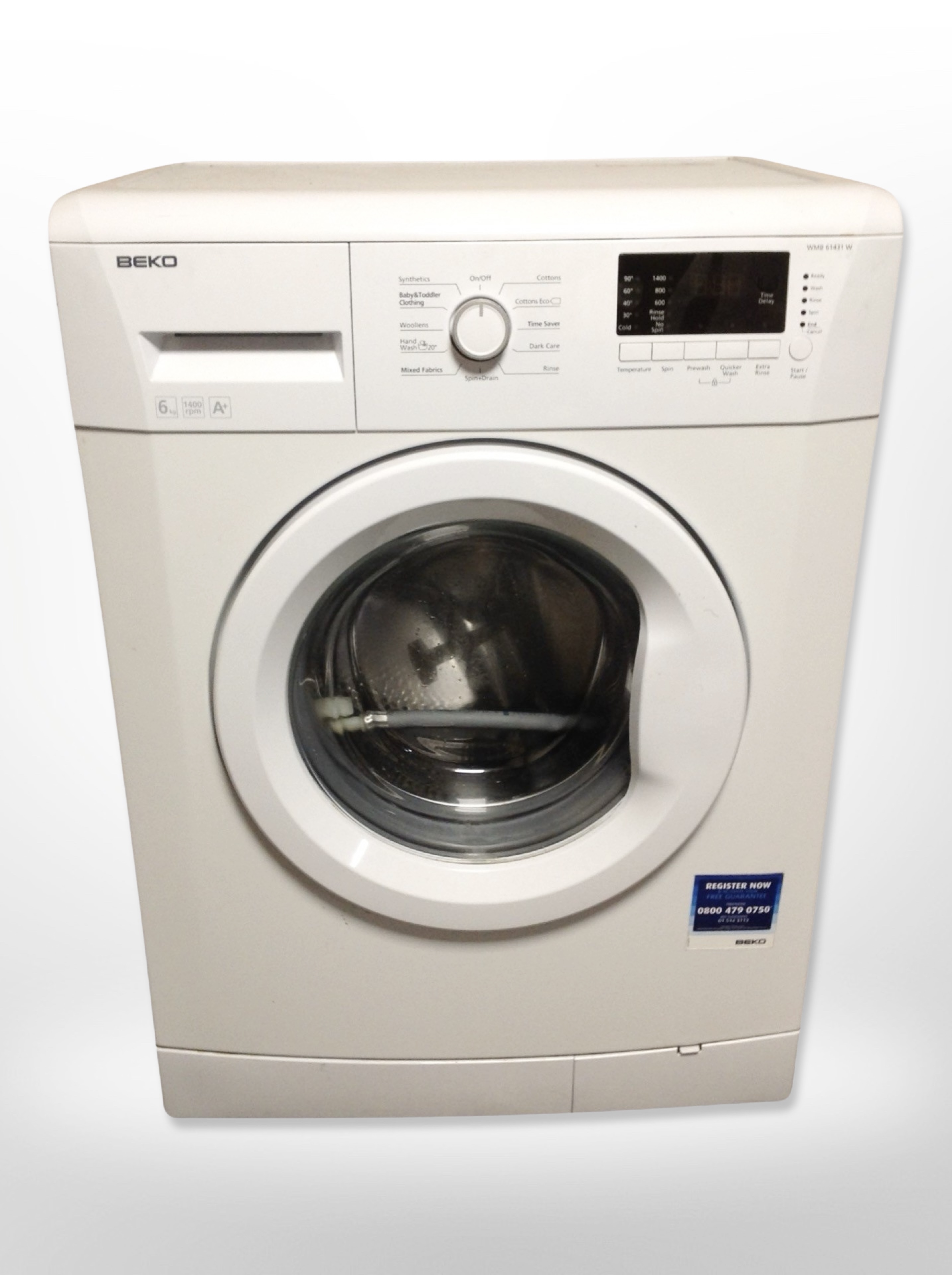 A Beko washing machine