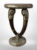 A decorative reproduction jardiniere stand,