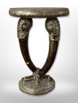 A decorative reproduction jardiniere stand,