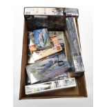 Nine Air Fix and Academy Models kits,