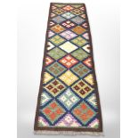 A Maimana kilim runner,