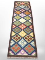 A Maimana kilim runner,