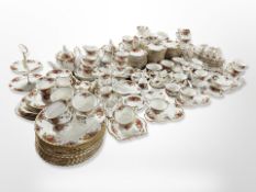 Approximately one hundred and ninety four pieces of Royal Albert Old Country Roses tea,