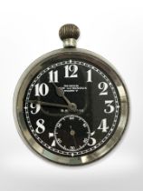 A military pocket watch,