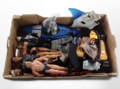 A group of Action men and various accessories