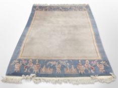 A Chinese rug 263 cm x 170 cm