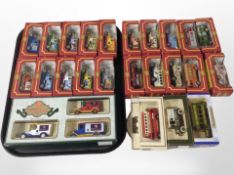 A group of diecast cars including Cameo and Lledo.