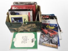A group of volumes relating to cars and motoring.