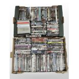 Two crates containing one hundred and forty three DVD's and DVD boxed sets : Almost exclusively