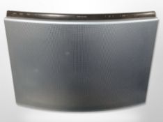 A Bang & Olufsen Beosound 1 curved speaker type 2581, with lead (continental plug).