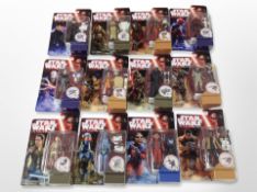 Ten Hasbro Star Wars the Force Awakens figures, and two further Star Wars Rebels figures (12).