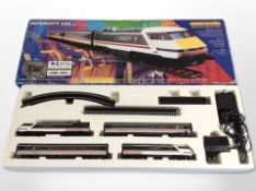 A Hornby Intercity 225 electric train set, in box.