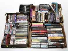 A quantity of DVDs and box sets including James Bond Collection,