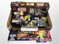 A group of Kenner and other Star Wars models, circa 1990s, all boxed.