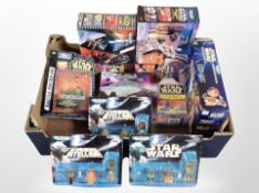 A group of Micro Machines Star Wars models, boxed.