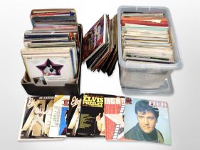 A collection of vinyl LP records and box sets,