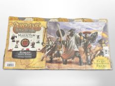 A pack of eight Arcane Legions miniatures game Roman Legion booster sets.