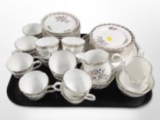 42 pieces of Royal Grafton tea china.