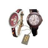 A lady's Vivienne Westwood Scottish tartan wristwatch (a/f) and a Next lady's dress watch