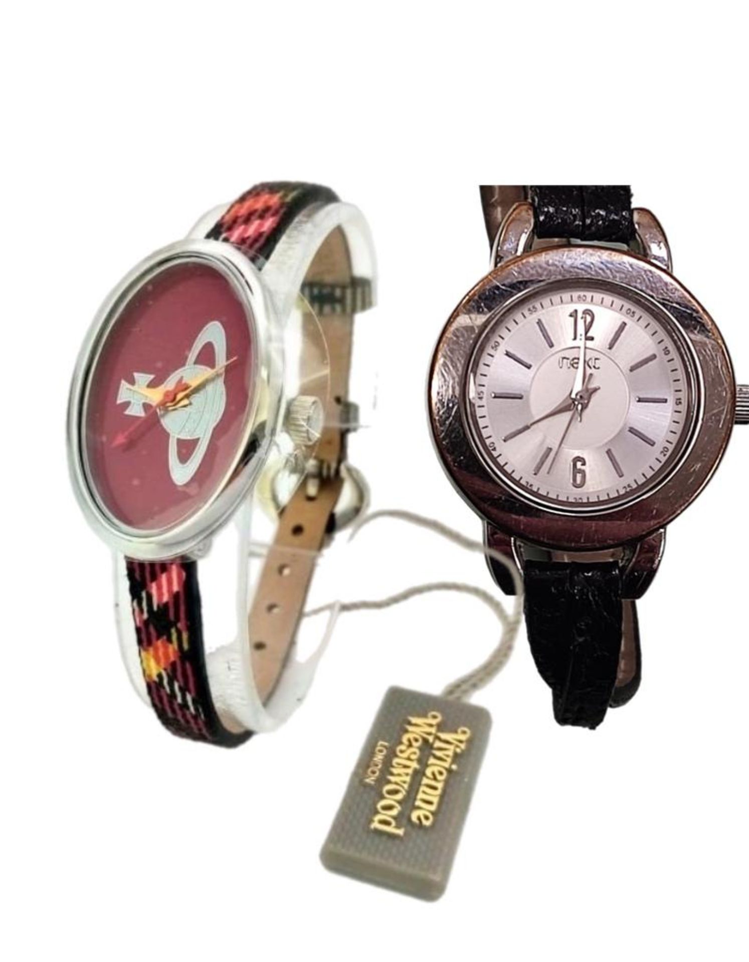 A lady's Vivienne Westwood Scottish tartan wristwatch (a/f) and a Next lady's dress watch
