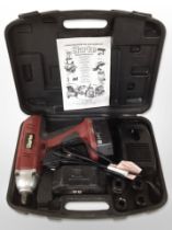 A Clarke square drive impact wrench kit, model CIR24, in case.