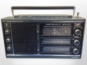 A Grundig Satellit 2100 radio.