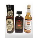 A bottle of Glen Grant Highland malt scotch whisky, 75cl, 43% vol, in carton,