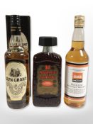 A bottle of Glen Grant Highland malt scotch whisky, 75cl, 43% vol, in carton,