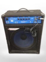 An Ashdown amplifier with instrument cable, no plug, height 59cm.