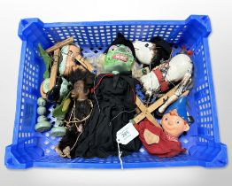 A group of puppets including Pelham examples.
